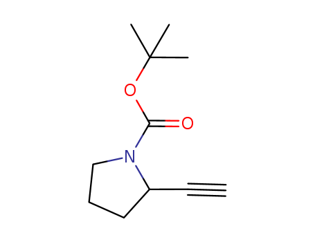 1-Pyrrolidinecarboxylic acid, 2-ethynyl-, 1,1-dimethylethyl ester