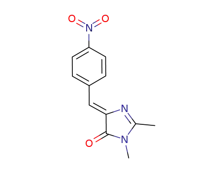 1,2-dimethyl-4-(4-nitrobenzylidene)-1H-imidazol-5(4H)-one