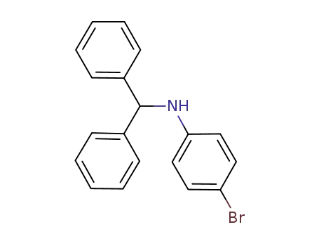Molecular Structure of 1036577-18-0 (N-benzhydryl-4-bromoaniline)