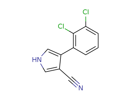 1H-Pyrrole-3-carbonitrile,4-(2,3-dichlorophenyl)-