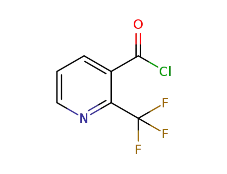 3-Pyridinecarbonyl chloride, 2-(trifluoromethyl)- (9CI)