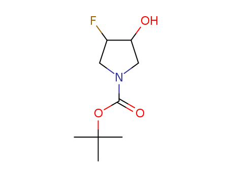 tert-butyl (3R,4S)-3-fluoro-4-hydroxypyrrolidine-1-carboxylate
