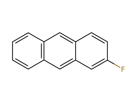 Molecular Structure of 21454-60-4 (2-FLUOROANTHRACENE)
