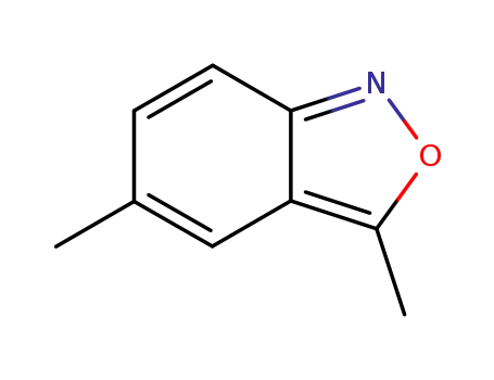 Molecular Structure of 38968-40-0 (3,5-dimethyl-benzo[<i>c</i>]isoxazole)