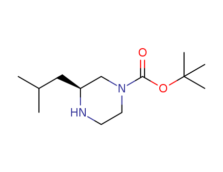 (S)-1-BOC-3-ISOBUTYLPIPERAZINE CAS No.928025-62-1