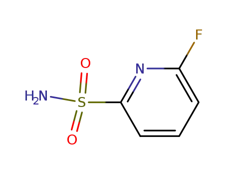 2- 피리딘 설폰 아미드, 6- 플루오로-(9CI)