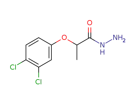 Molecular Structure of 588673-62-5 (2-(3,4-DICHLOROPHENOXY)PROPANOHYDRAZIDE)