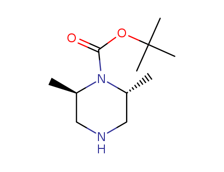 tert-butyl (2S,6S)-2,6-dimethylpiperazine-1-carboxylate Cas no.574007-66-2 98%