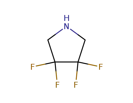 Molecular Structure of 1841-00-5 (3,3,4,4-TETRAFLUOROPYRROLIDINE HYDROCHLORIDE)