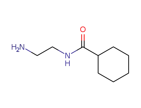 Molecular Structure of 53673-07-7 (N-(2-aminoethyl)cyclohexanecarboxamide)