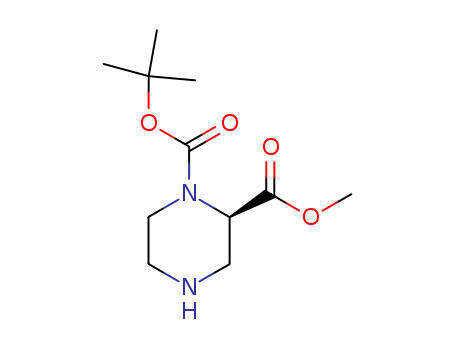1,2-Piperazinedicarboxylic acid, 1-(1,1-dimethylethyl) 2-methyl ester, (2R)-