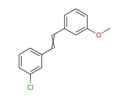 1-chloro-3-[2-(3-methoxyphenyl)ethenyl]benzene