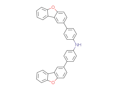 Molecular Structure of 1228468-74-3 (bis(4-(dibenzo[b,d]furan-2-yl)phenyl)amine)