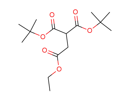 Molecular Structure of 23550-28-9 (TERT-BUTYL ETHYL 2-[(TERT-BUTYL)OXYCARBONYL]BUTANE-1,4-DIOATE)