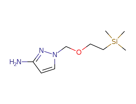 1-[[2-(trimethylsilyl)ethoxy]methyl]-1H-pyrazol-3-amine