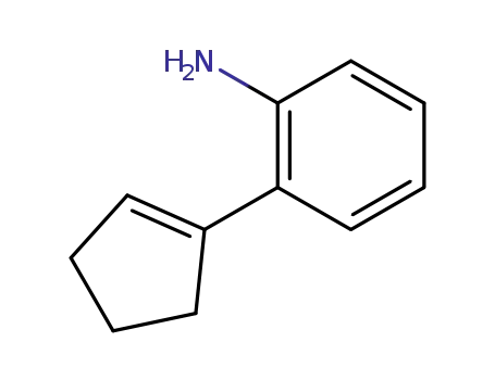 Benzenamine, 2-(1-cyclopenten-1-yl)-