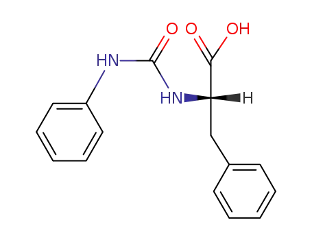 Molecular Structure of 33558-02-0 (L-Phenylalanine, N-[(phenylamino)carbonyl]-)