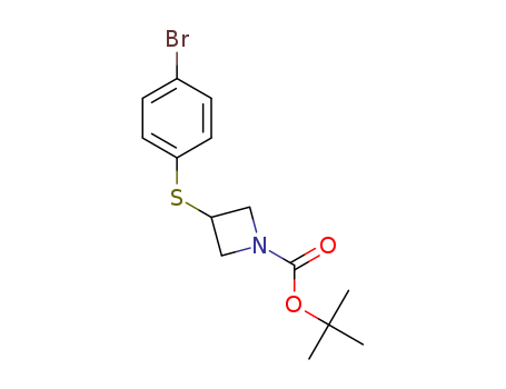 tert-Butyl 3-[(4-bromophenyl)sulfanyl]azetidine-1-carboxylate