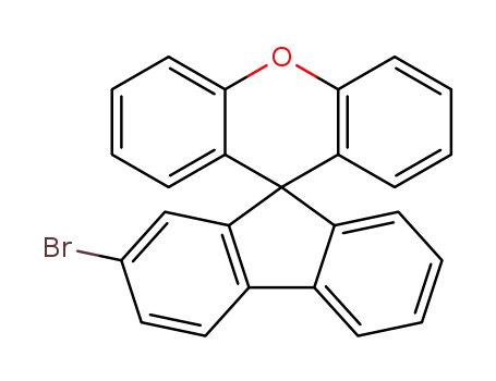 Molecular Structure of 899422-06-1 (2-Bromospiro[9H-fluorene-9,9'-[9H]xanthene])