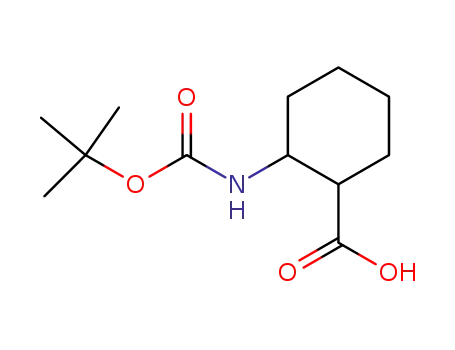 Molecular Structure of 220760-49-6 (BOC-2-AMINO-1-CYCLOHEXANECARBOXYLIC ACID)