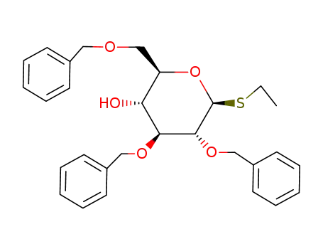 Ethyl 2,3,6-tri-O-benzyl-1-thio-b-D-glucopyranoside