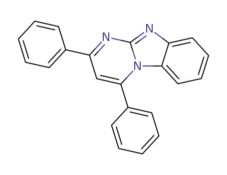 Molecular Structure of 107553-43-5 (Pyrimido[1,2-a]benzimidazole, 2,4-diphenyl-)