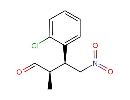(2R,3S)-2-methyl-4-nitro-3-(2-chlorophenyl)butanal
