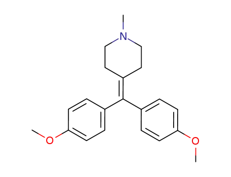 4-(4,4'-dimethoxy-benzhydrylidene)-1-methyl-piperidine