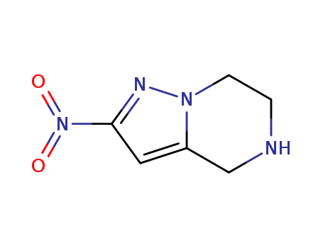 2-nitro-4,5,6,7-tetrahydropyrazolo[1,5-a]pyrazine