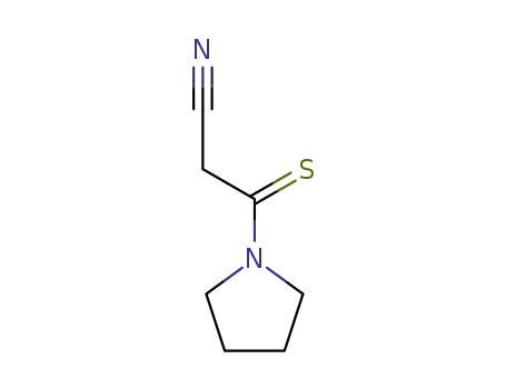 Pyrrolidine, 1-(2-cyano-1-thioxoethyl)- (9CI)