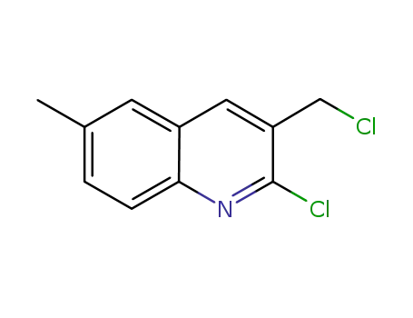 2-클로로-3-클로로메틸-6-메틸-퀴놀린