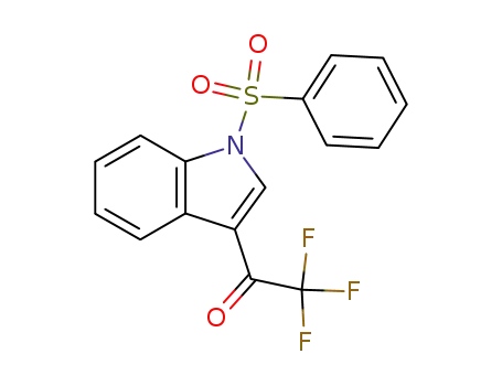 N-benzenesulfonyl-3-trifluoroacetylindole