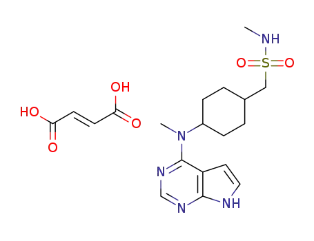 Molecular Structure of 1640292-55-2 (oclacitinib maleate)