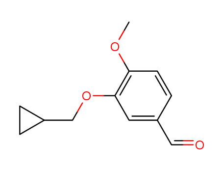 3-(Cyclopropylmethoxy)-4-methoxybenzaldehyde cas no. 153200-64-7 98%