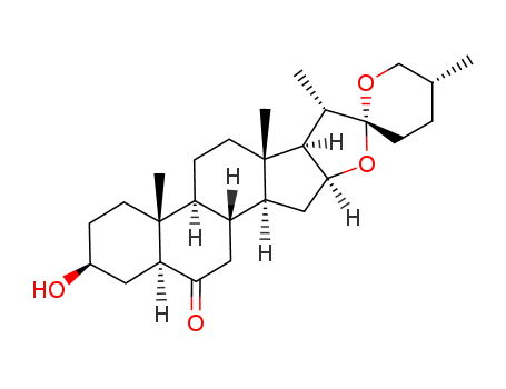 (25R)-3β-hydroxy-5α-spirostan-6-one
