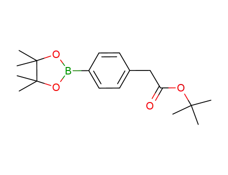 tert-butyl 2-(4-(4,4,5,5-tetramethyl-1,3,2-dioxaborolan-2-yl)phenyl)acetate