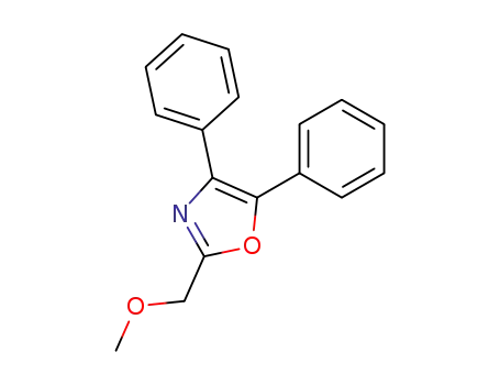 Oxazole, 2-(methoxymethyl)-4,5-diphenyl-