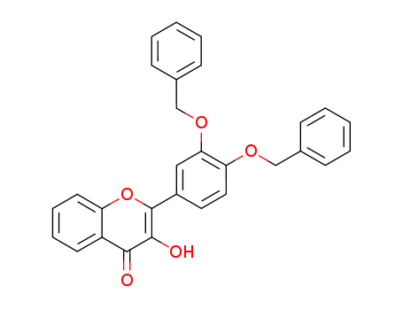 4H-1-Benzopyran-4-one, 2-[3,4-bis(phenylmethoxy)phenyl]-3-hydroxy-