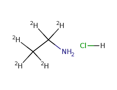 Molecular Structure of 284474-81-3 (ETHYL-D5-AMINE HYDROCHLORIDE)