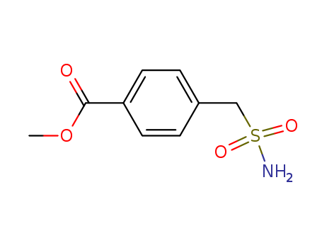 Benzoic acid, 4-[(aminosulfonyl)methyl]-, methyl ester