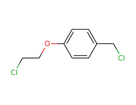 4-(2-chloroethoxy)benzyl chloroide