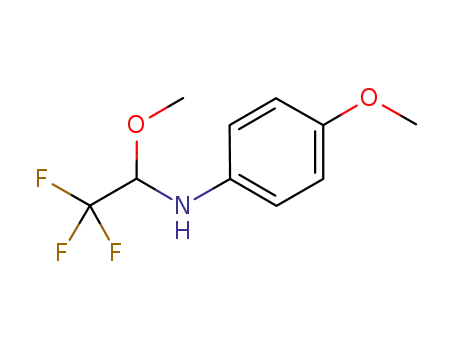 N-(2,2,2-trifluoro-1-methoxyethyl)-4-methoxyaniline