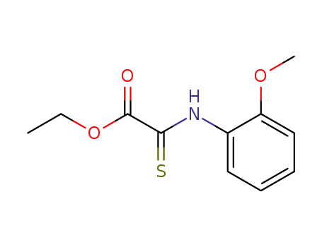 2-((2-methoxyphenyl)amino)-2-thioethyl acetate