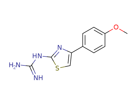 N''-[4-(4-METHOXYPHENYL)-1,3-THIAZOL-2-YL]GUANIDINE