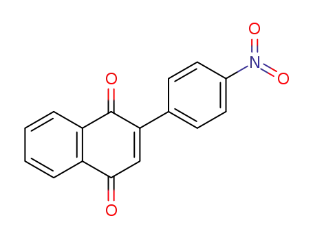 Molecular Structure of 54717-54-3 (1,4-Naphthalenedione, 2-(4-nitrophenyl)-)