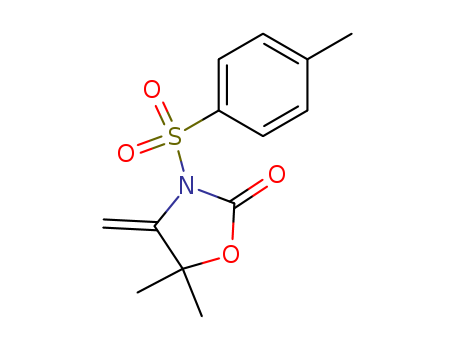 2-Oxazolidinone, 5,5-dimethyl-4-methylene-3-[(4-methylphenyl)sulfonyl]-
