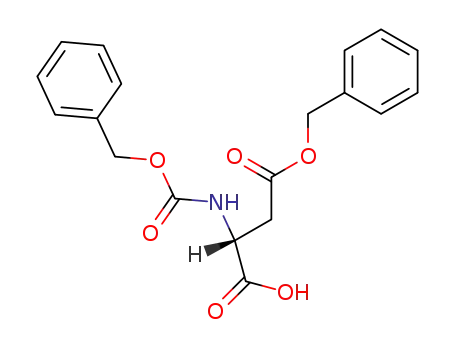 Molecular Structure of 5241-62-3 (Z-D-ASP(OBZL)-OH)