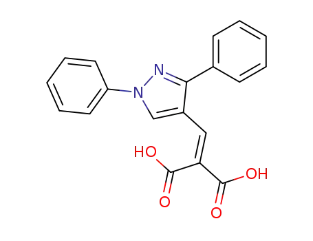 2-((1,3-diphenyl-1H-pyrazol-4-yl)methylene)malonic acid