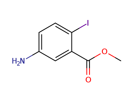 methyl 5-amino-2-iodobenzoate cas no. 1065102-79-5 98%%
