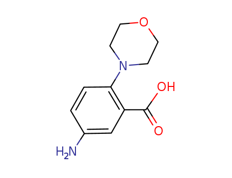 5-Amino-2-morpholinobenzenecarboxylic acid 65989-45-9